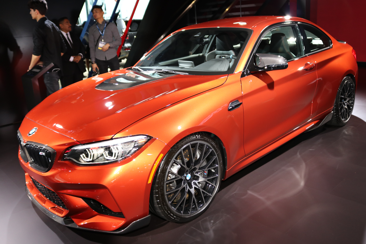 2019 BMW M2 Competition with MPower carbon fiber accessories